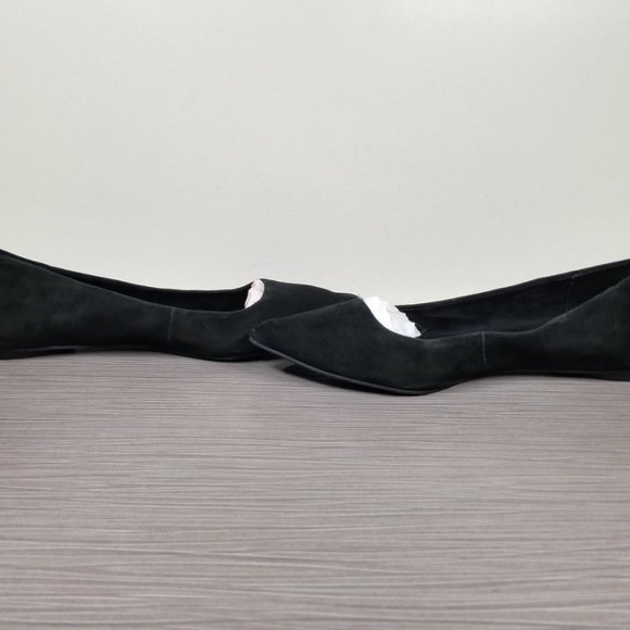 BP. 'Moveover' Pointy Toe Flat, Black Suede - Picture 6 of 10